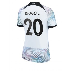 Liverpool Diogo Jota #20 kläder Kvinnor 2022-23 Bortatröja Kortärmad